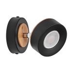 Ledvance LED Decor Spot Pluto Stahl Schwarz 4.8W 300lm - 830 