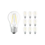 Mehrfachpackung 10x Osram Parathom Retrofit Classic LED E27 Kugel Fadenlampe Klar 1.5W 136lm - 827  | Ersatz Für 15W
