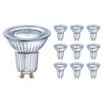 Mehrfachpackung 10x Osram Parathom LED-Spot GU10 PAR16 4.3W 350lm 120D - 830  | Ersatz für 50W