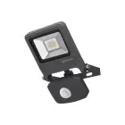Ledvance LED-Scheinwerfer Endura Schwarz 10W 800lm 100D - 830  | IP44 - Bewegungs- und Lichtsensor - Symmetrisch