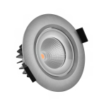 LED-Spot Droplet schwenkbar Aluminium 6W 400lm 36D - 927 | Ausschnitt 85mm - IP44 - Höchste Farbwiedergabe - Dimmbar