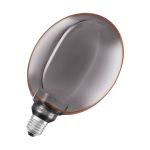 Osram Vintage 1906 LED E27 Globe Filament Smoke 183mm 4W 110lm - 818  | Dimmable - Remplacement 12W