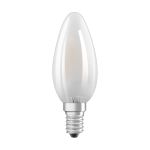 Ledvance Classic LED E14 Bougie Filament Dépolie 2.5W 250lm - 827- | Remplacement 25W