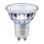 Philips MASTER Value LED Spot GU10 PAR16 4.9W 365lm 60D - 930 Blanc Chaud | Meilleur rendu des couleurs - Dimmable - Équivalent 50W