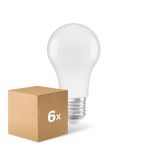 Lot 6x Ledvance Classic LED E27 Poire Dépolie 8.8W 806lm - 827  | Dimmable - Remplacement 60W
