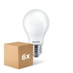 Lot 6x Philips Corepro LED Ampoule E27 Poire Dépolie 8.5W 1055lm - 830  | Remplacement 75W