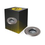 Spot Au Sol Mini Lumière Extérieure Acier Inoxydable Gris 1W 20lm - 830 Blanc Chaud 