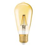 Osram Vintage 1906 LED E27 Edison Filament Dorée 7W 725lm - 825  | Dimmable - Remplacement 60W