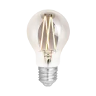 WiZ Smart LED E27 Poire Filament Smoke 6.5W 400lm - 820-850 Accordable Blanc | Dimmable - Remplacement 35W