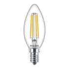 Lot 10x Philips Corepro LED Bougie E14 Filament Claire 6.5W 806lm - 827  | Remplacement 60W