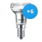Lot 6x Philips Corepro LED Spot E14 R39 1.8W 150lm 36D - 827 Blanc Très Chaud | Équivalent 30W