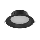 Spot Encastrable LED Moyen Encastré Noir 21W 2400lm - 827-840 CCT | 226mm - Diamètre 200mm