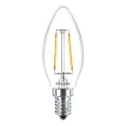 Philips Corepro LED Bougie E14 Filament Claire 2W 250lm – 827 –  | Remplacement 25W