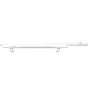 LED Rail De Fixation Suspendu NX - Line 50W 8000lm 120D - 840 Blanc Froid | 1500mm - 8 Pôles - Dali Dimmable - Éclairage De Secours 3 Heures