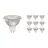 Lot 10x Spot LED GU5.3 MR16 4W 345lm 36D - 827 | Remplacement 35W